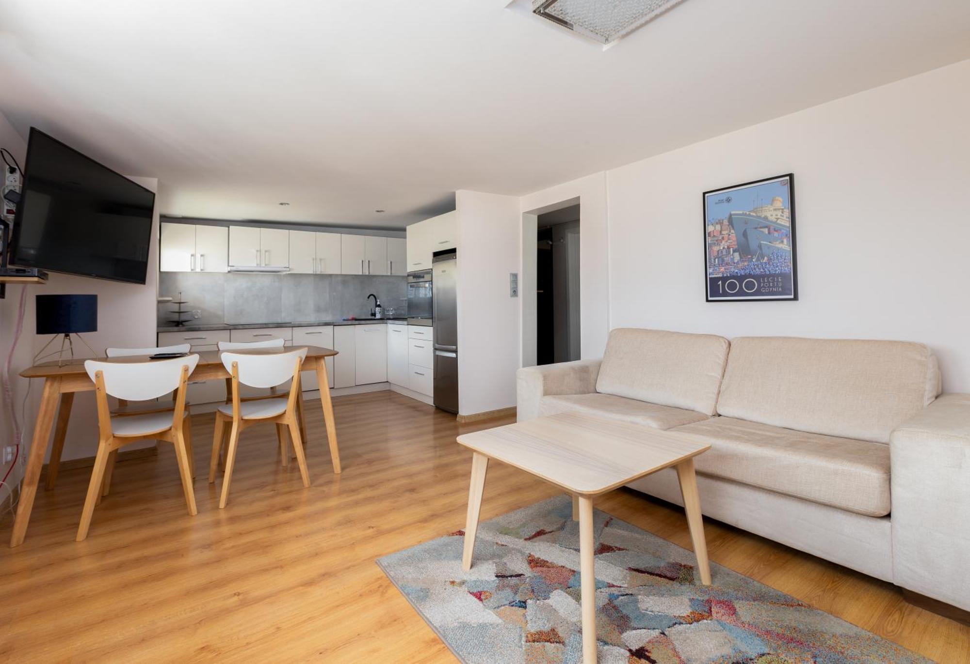 Gdynia Centrum Homely Apartment 외부 사진